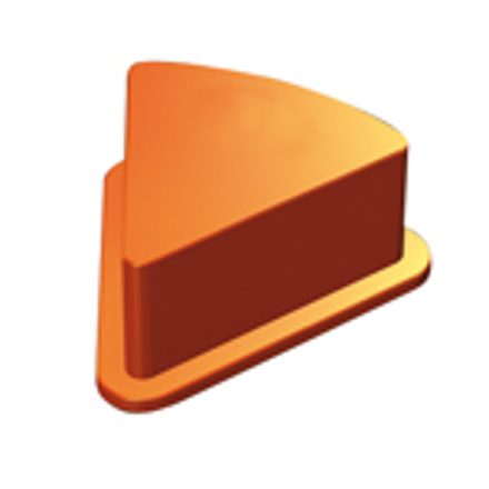 Bild von Brillen-Montageblock Smartybase, dreieckig, orange