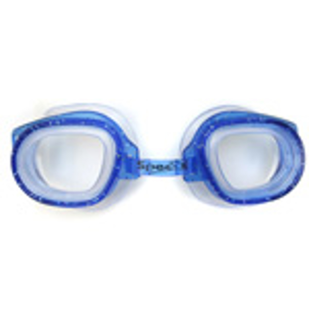 Bild von Kinderschwimmbrille zum Selbstverglasen, blau mit Glitzer, 1 Stück