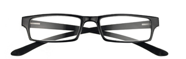 Bild von koala Lesebrille "Monocolour", schwarz, Gr. 52, +1,00 dptr.