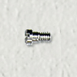 Bild von Scharnierschrauben, Stahl, M 1,2, L 3,10 mm, Kopf-Ø 1,80 mm, 40 Stück