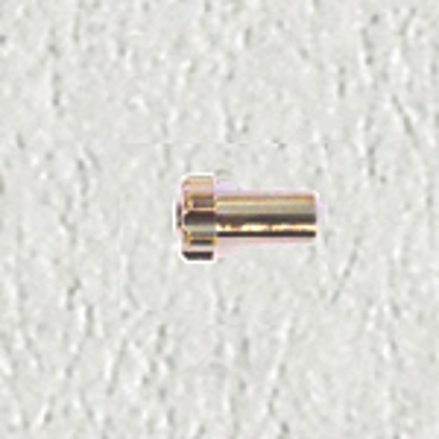 Bild von Sternhülsenmuttern, offen, M 1,2, Länge 3,1/1,5, Außen-Ø 2,6 mm, Höhe 4,0 mm