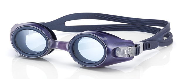 Bild von Schwimmbrille Swimmi II, zum Selbstverglasen, dunkelviolett, inkl. Etui, 1 Stück