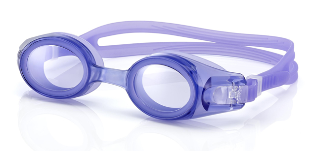 Bild von Schwimmbrille Swimmi II, zum Selbstverglasen, violett, inkl. Etui, 1 Stück