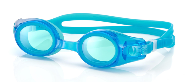 Bild von Schwimmbrille Swimmi II, zum Selbstverglasen, türkis, inkl. Etui, 1 Stück