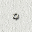 Bild von Sternmuttern, Neusilber, M 1,4, Außen-Ø 2,60 mm, Höhe 1,00 mm, 40 Stück