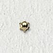 Bild von Sternhutmuttern, geschlossen, M 1,4, Außen-Ø 2,60 mm, Höhe 2,00 mm, 20 Stück