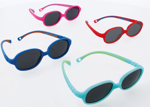 Bild von Kindersonnenbrille Active One, Gr. 41-15, aus TPE,Polycarbonat-Gläser grau ~85 %