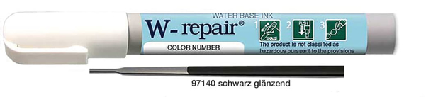 Bild von Reparatur-Stift für Fassungen, schwarz glänzend, 1 Stück