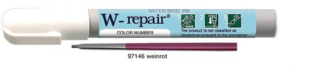 Bild von Reparatur-Stift für Fassungen, weinrot, 1 Stück