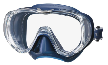 Bild von Einglas-Tauchmaske M-3001, blaues Silikon, 1 Stück