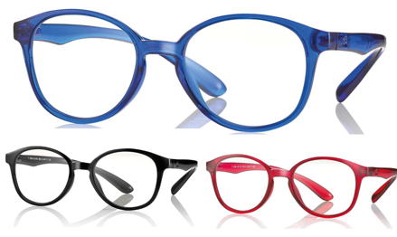 Bild von Kunststoff-Brille mit Blaulichtfiltergläser, für Kinder, Gr. 46-17