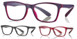 Bild von Kunststoff-Brille mit Blaulichtfiltergläser, für Teens, Gr. 49-16