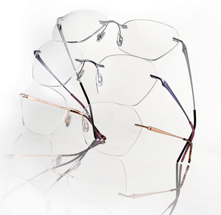 Bild von Bohrbrille Beta-Titan, Gr. 56-17, in 3 versch. Farben, 1 Stück