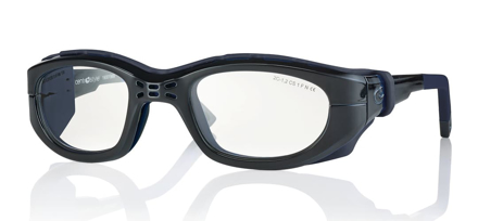 Bild von Sportschutzbrille mit abnehmbaren Bügeln und Kopfband, in 2 Farben, Gr. 53-21