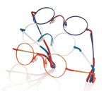 Bild von RHYTHM’N’COLOURS Metall-Fertiglesebrille, Gr. 44-28, mit Blaulichtfilter