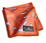 Bild von Velluto® Brillenputz- und Einstecktuch, versch. Designs, 25 x 25 cm, 1 Stück