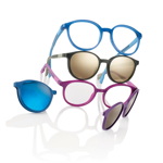 Bild von Kinderfassung "Active Clip", Gr. 49-17, inkl. magnetischem pol. Sonnenclip