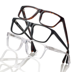 Bild von Kunststoff-Fassung, Gr. 56-18, aus Acetat, in verschiedenen Farben