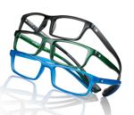 Bild von Kunststoff-Fertiglesebrille "PLUS Kollektion", Blaulichtfilter-Gläser, Gr. 52-18