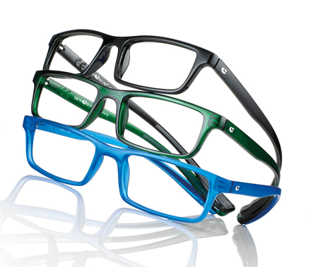 Bild von Kunststoff-Fertiglesebrille "PLUS Kollektion", Blaulichtfilter-Gläser, Gr. 52-18