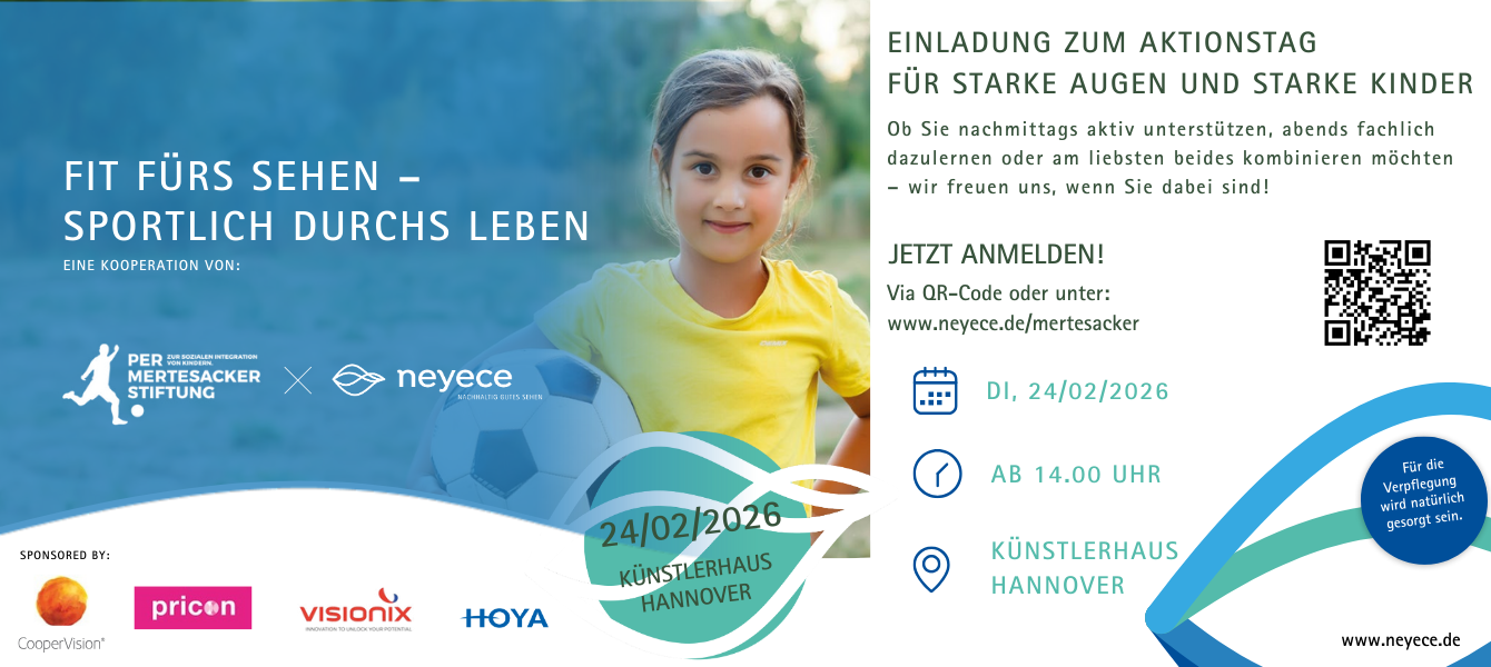 Fit fürs Sehen - Sportlich durchs Leben! Aktionstag für starke Augen & starke Kinder