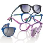 Bild von Kinderfassung "Active Clip", Gr. 48-16, inkl. magnetischem pol. Sonnenclip