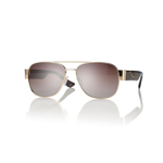 Bild von Metall-/Acetat-Sonnenbrille, Gr. 59-15, in 2 Farben, pol. Gläser, inkl. Etui