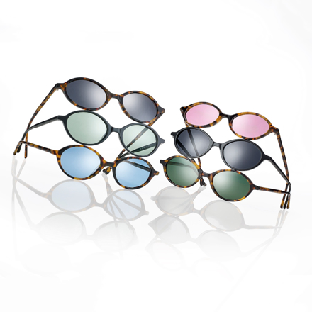 Bild von Acetat-Sonnenbrille, Gr. 50-18, in 6 Farben, Gläser polarisierend, inkl. Etui