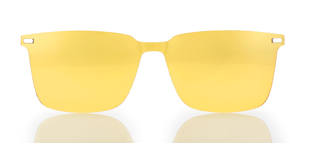 Bild von Magnetischer Sonnenclip für Fassungen F069054, gelb