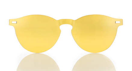 Bild von Magnetischer Sonnenclip für Fassungen F068749, gelb