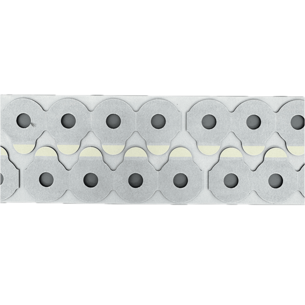 Bild von Klebepads Standard-Qualität, rund, Ø 24mm, 1 Rolle à 500 Stück